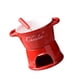 thumbnail image 3 of Olla Para Fondue De Chocolate, Utensilios De Cocina, Olla Caliente Para Derretir, Juego De Cuencos Para Cena, Fiesta, Boda, Rojo, 3 of 5