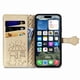 thumbnail image 4 of Funda Cartera FOXDOCK para iPhone 17 , Flip PU con Relieve de Gatos y Perros, Tarjetero y Soporte, 4 of 6
