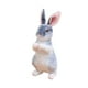thumbnail image 1 of Realista Conejito Peluche Suave Regalo Comodidad Para Niños Mamá Novia Gris A, 1 of 5