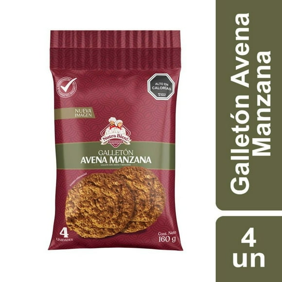 Galletón De Avena Y Manzana