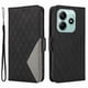 thumbnail image 1 of Funda Cartera para Xiaomi Redmi Note 14 5G con Tarjetero Soporte y Correa Negro, 1 of 6