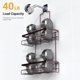 thumbnail image 4 of Organizador de baño colgante Shower Caddy AKTECKE, bronce, 4 of 6