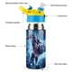 thumbnail image 3 of Venom Botella de Agua con Tapa Pop Top de Un Toque, Acero Inoxidable, a Prueba de Fugas, para Deportes, Botella Infantil azul 12 oz, 3 of 6