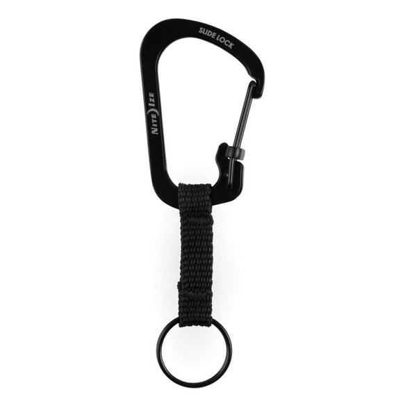 Llavero SlideLock #3 acero inoxidable negro Nite Ize
