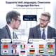 thumbnail image 3 of Auriculares Traductores AARONMEI Bluetooth 144 Idiomas, 3 of 3