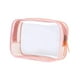 thumbnail image 2 of Bolsa De Maquillaje Transparente, Bolsa De Cosméticos De Viaje Para Mujer, Bolsa Organizadora De Maquillaje Rosa, 2 of 5