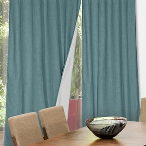 Masel - Set Cortina B.O.Lino 1.40 X2.25 Turquesa