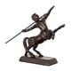 thumbnail image 1 of Estatua de centauro de Meyda, obra de arte hecha a mano en hierro de 18 cm de altura, 1 of 1
