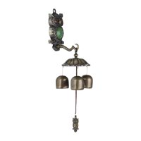 Magideal - Campanas De Viento De Búho Rústico Simpatía Estilo Vintage Para Fiesta De Regalo Al Aire Libre