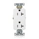 thumbnail image 1 of Tomacorriente Leviton TDR20-W 20A 125V con Protección contra Manipulación, 1 of 1