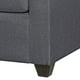 thumbnail image 4 of Sofa 2C Gramado   Tela  Gris Oscuro 130x70x 83, 4 of 4