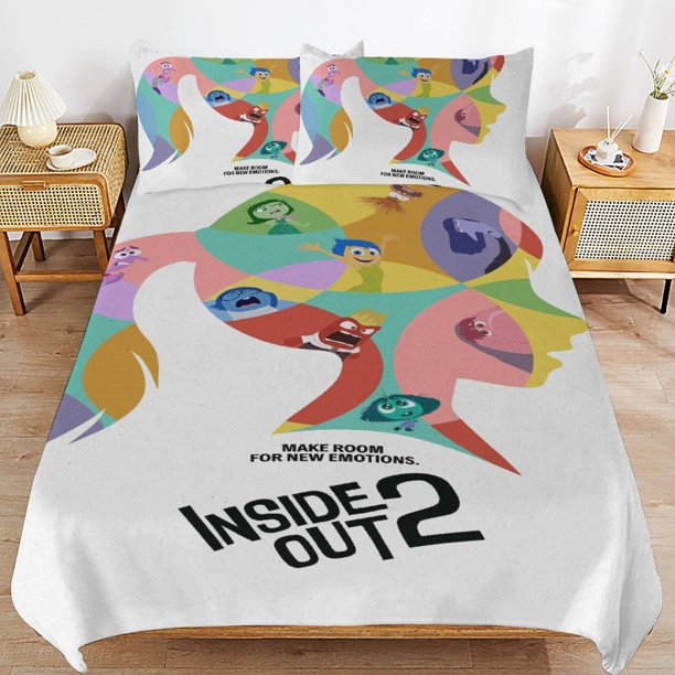 Inside-Out Inside-Out Bedding Set Sheet Set for Kids Adults,All Season Lightweight