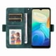 thumbnail image 3 of Carcasa FOXDOCK Vivo Y02s de cuero PU, diseño acolchado clásico, protección contra caídas y rayones, 3 of 5