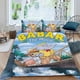 thumbnail image 2 of Babar Conjunto de sábanas temático, trío de piezas, cómodo y amigable con la piel, diseño único, regalo de decoración para el hogar para familiares, amigos y fans,135cm *200cm, 2 of 6