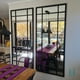 thumbnail image 2 of Espejo diseño ventana tono negro mate, 2 of 3