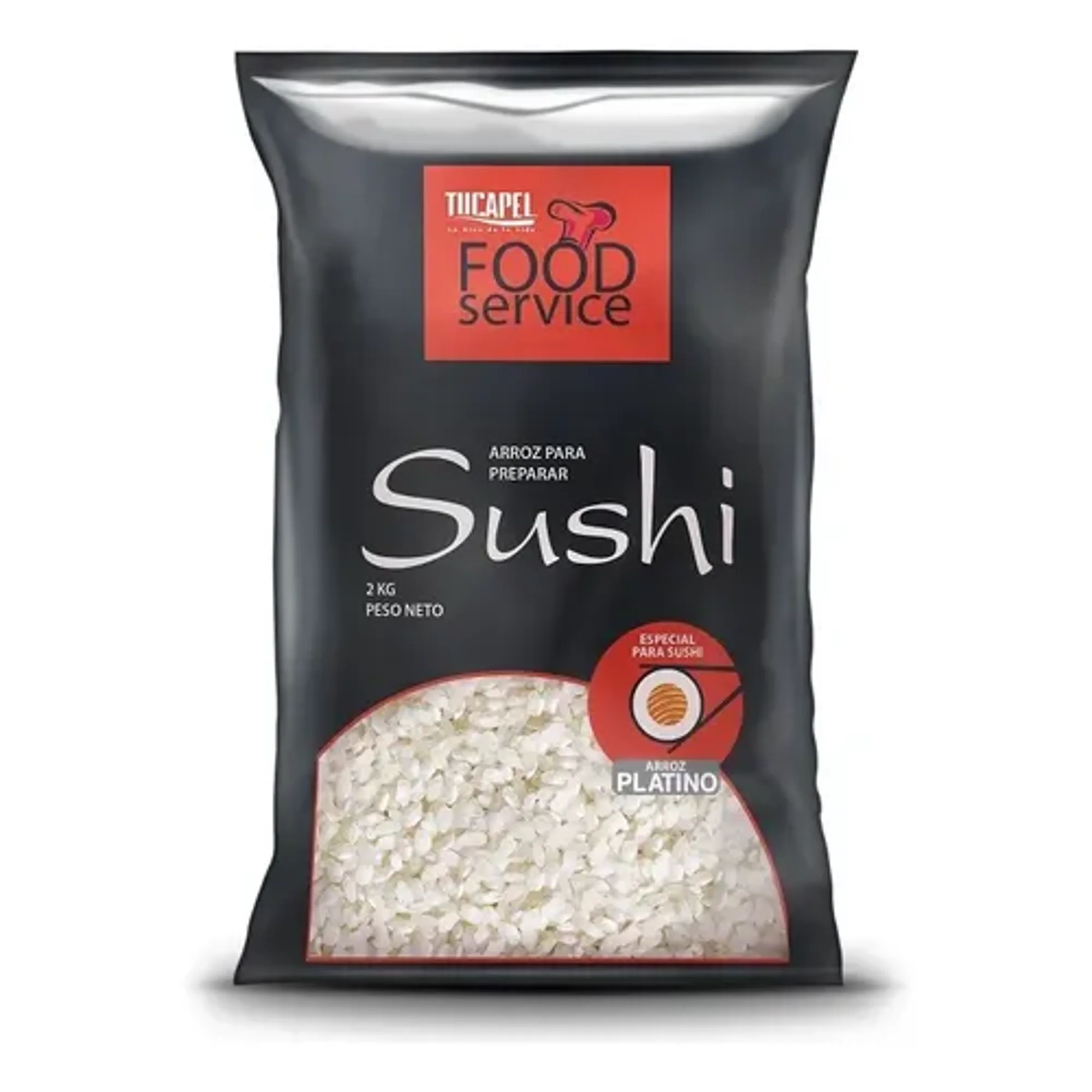 Arroz Food Service Sushi 2kg Tucapel