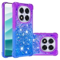 Foxdock - Funda Para Xiaomi Redmi Note 14 Pro 5G Con Diseño Gradiente Y Brillo Líquido Antigolpes Tpu