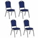 thumbnail image 1 of Pack 4 Silla Tapizada Eventos Fiestas Conferencias Comedor - Azul Marino, 1 of 4