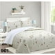 thumbnail image 1 of Cubrecama Quilt Sherpa King - Beige Floral M901, 1 of 2