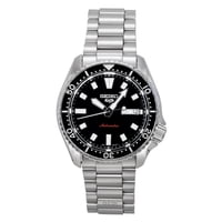 Reloj Análogo Seiko 5 Sports Skx Redux Acero Inoxidable Esfera Negra Automático 100M Hombre