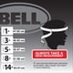 thumbnail image 3 of Casco BELL Toddler Dino GP Zoomer 48-52 cm, 3 of 4