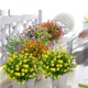 thumbnail image 4 of Flores artificiales Grunyia Eucalyptus, 10 paquetes (amarillas), 4 of 7