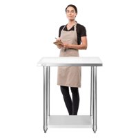 Prochef - Mesón Centro Eco Acero Inoxidable 75X60X85 Cm.