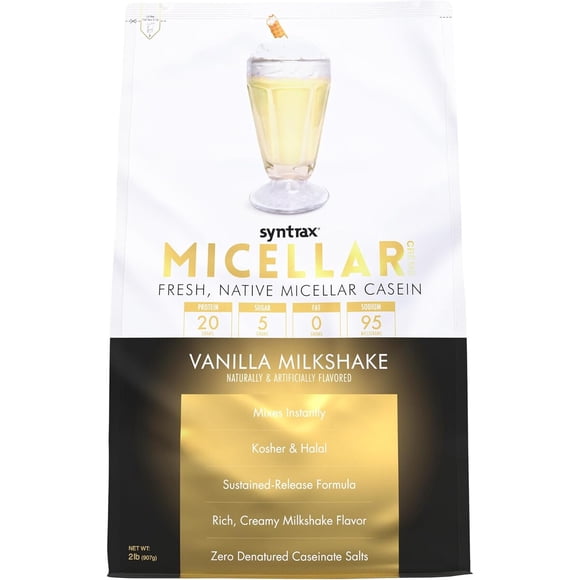 Proteína Syntrax Micellar Creme Vainilla 2 lb Sin Grasa