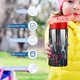 thumbnail image 5 of HerramientasBotella de Agua con Tapa Pop Top de Un Toque, Acero Inoxidable, a Prueba de Fugas, para Deportes, Botella Infantil rosa 12 oz, 5 of 6