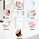 thumbnail image 5 of Dispensadores de jabón de ducha de plástico blanco estilo granja de 3 piezas de 16.9 oz con 22 etiquetas y 3 botellas de jabón para baño con soporte de pared., 5 of 7