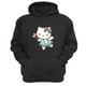 thumbnail image 1 of Polerón Canguro Gatita Kitty Gris Oscuro Talla Xs Unisex, 1 of 3