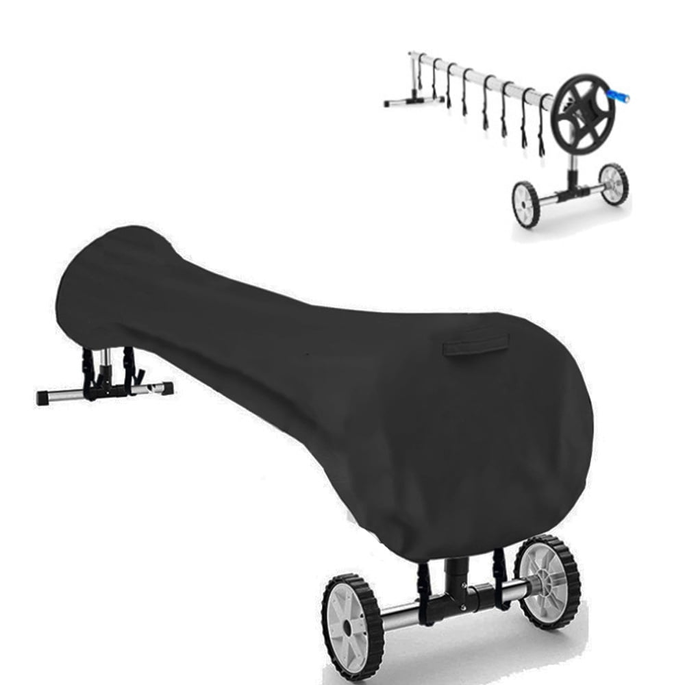 Xusx111 - Cubierta Del Carrete Solar De La Piscina, Cubierta Del Carrete De La Manta Protectora Solar De La Piscina De 18 Pies, Cubiertas De Manta Impermeables Del Carrete De Invierno Para Piscinas Su