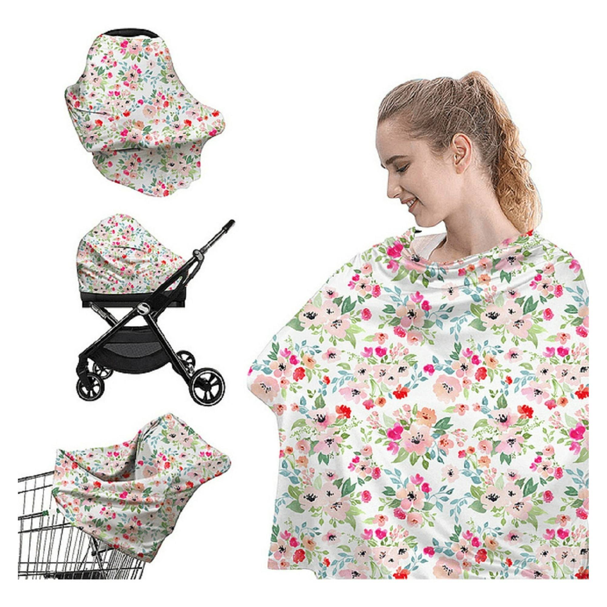 Genérico - Funda Multifuncional Ajustable Carrito Lactancia Bebe Lau