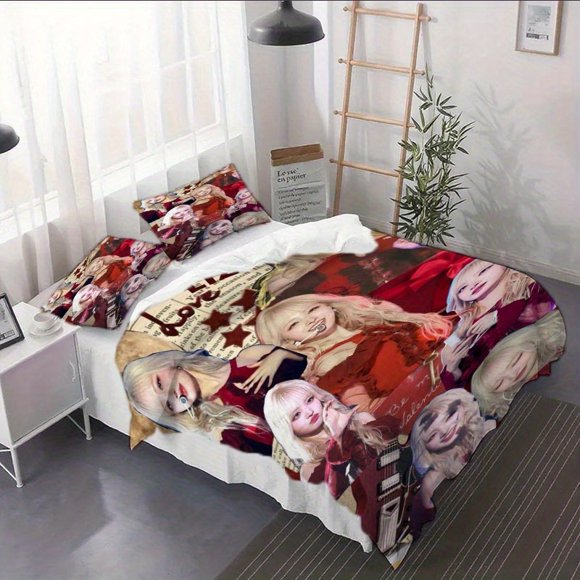3pcss Jin Zhiyuan Collage Poster Duvet Cover Set - 2/3pcs Bedding Set Soft And Durable