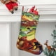 thumbnail image 2 of Calabozos y Dragones Tema: Calcetines de Navidad, fino lino blanco para colgar en escaleras y chimenea, decoración navideña para el hogar, regalo de Navidad.54cm×38cm, 2 of 5