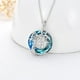 thumbnail image 3 of Collar HESHPAWS Tree of Life con Letra Inicial Dorado, 3 of 3