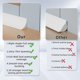 thumbnail image 5 of Moldura Flexible Cuarto Redondo Autoadhesiva Blanca Tipo Peel And Stick, 5 of 9