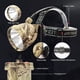 thumbnail image 3 of Linterna frontal DUMPMAN Camo Coon, luces de caza recargables a prueba de agua, 3 of 6
