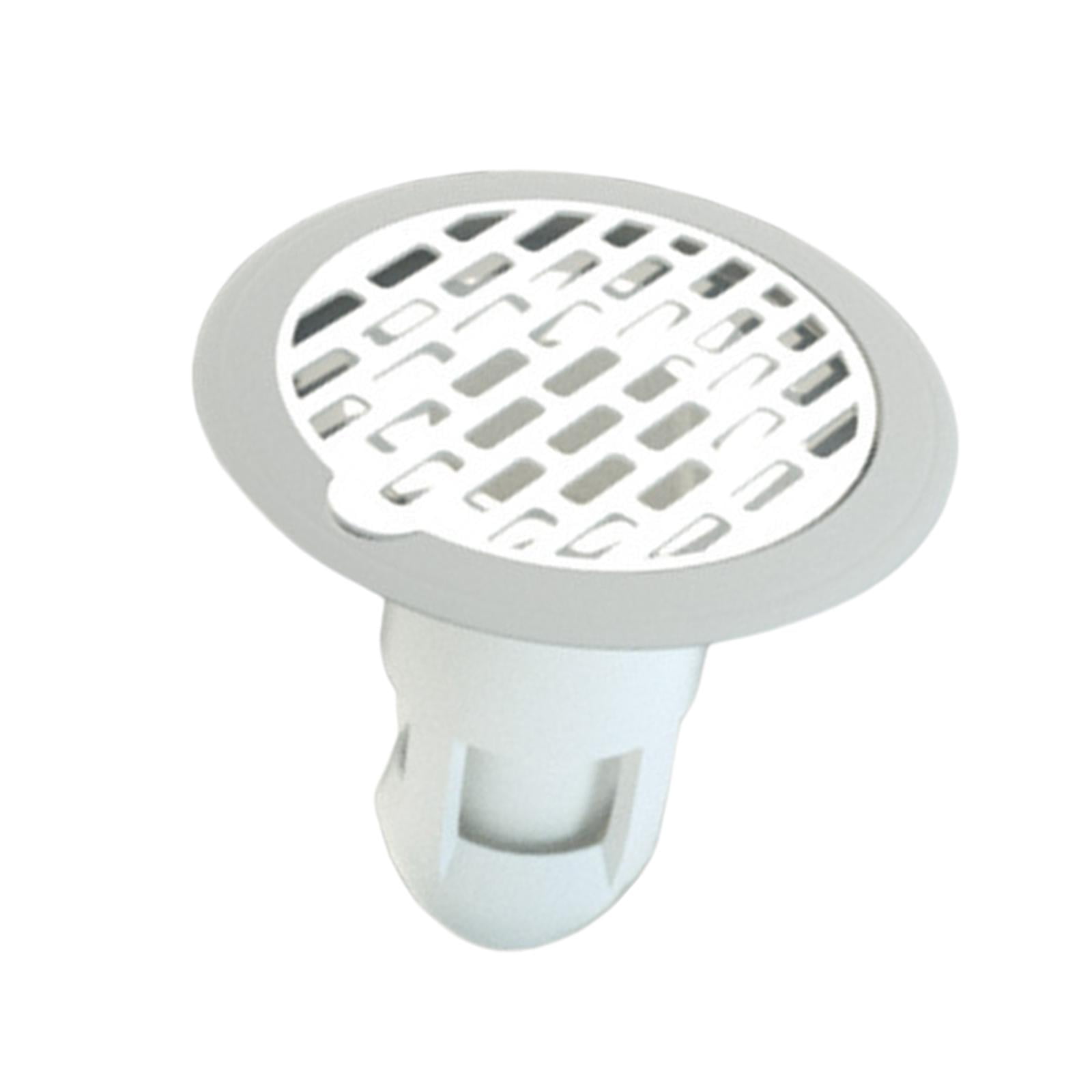 Bothyi - Drenaje De Piso De Inserción De Baño Drenaje De Piso Redondo Antiolor Para Baño De Bañera Blanco