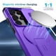thumbnail image 2 of Funda para Samsung Galaxy S25 Ultra 5G 6.9" con Soporte Plegable Invisible, Carga Inalámbrica Magnética MagSafe, Carcasa Deslizante para Cámara, a Prueba de Golpes y Caídas, Funda Protectora Resisten, 2 of 10