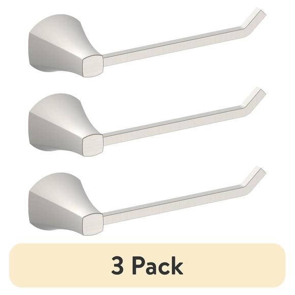 Porta Papel Higiénico Better Homes Simple Flare 3 Pack Níquel