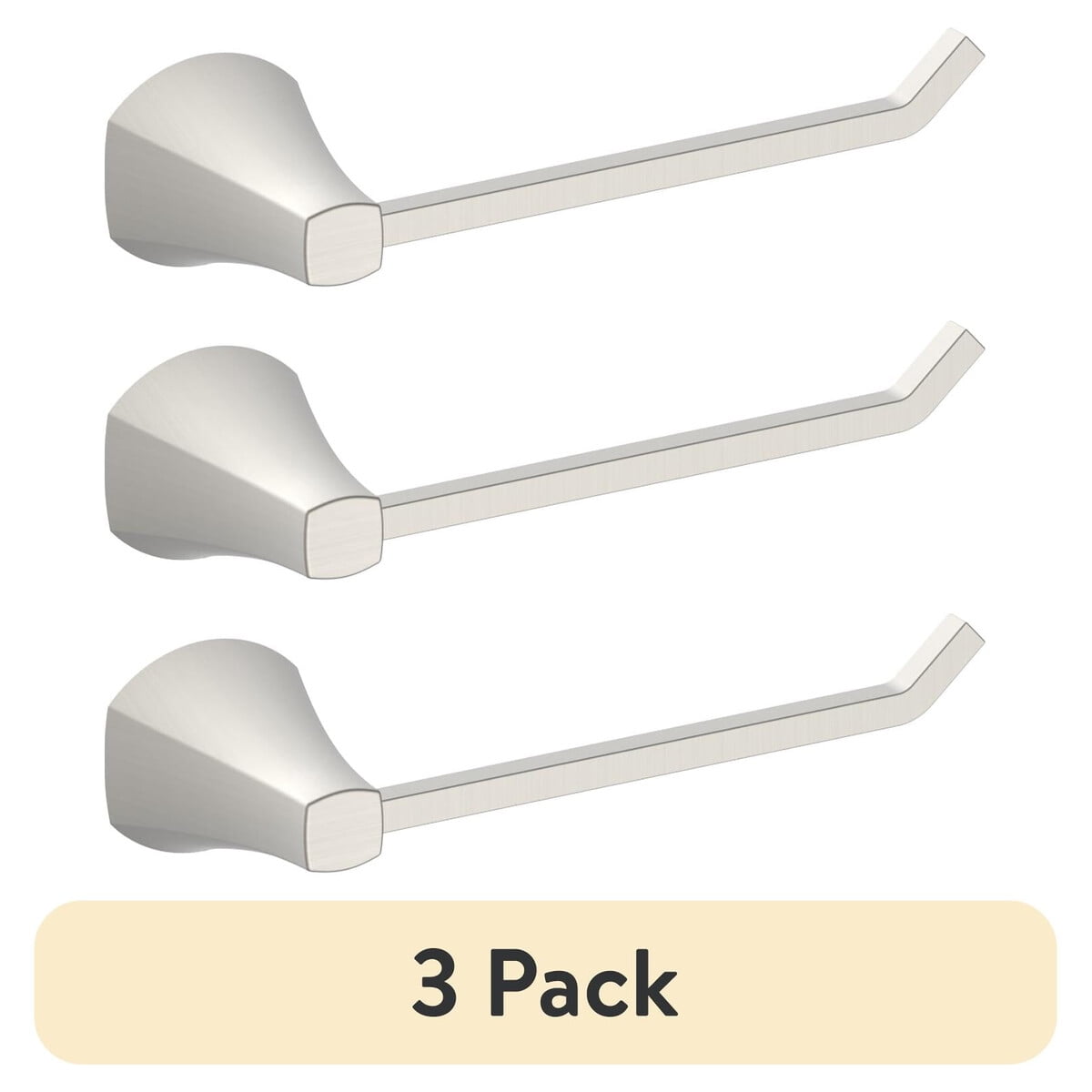 Better Homes & Gardens - Porta Papel Higiénico Better Homes Simple Flare 3 Pack Náquel
