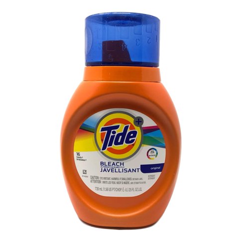 Detergente Líquido Para Ropa Tide Original Con Blanqueador