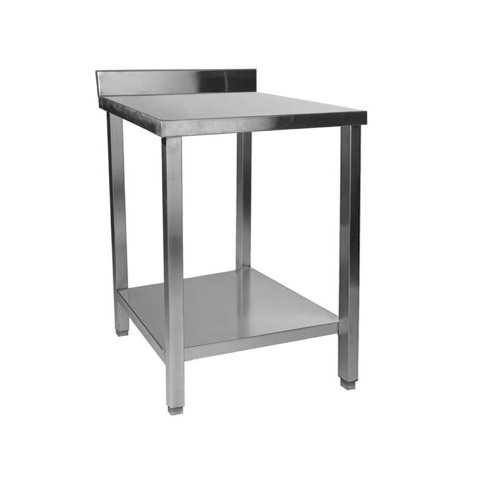 Imas - Mesón De Trabajo Mural Acero Inoxidable 90X60X85 Cm