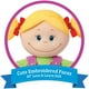 thumbnail image 3 of Muñeca educativa suave para niña Love & Learn 17 con cremallera y botón, 3 of 3