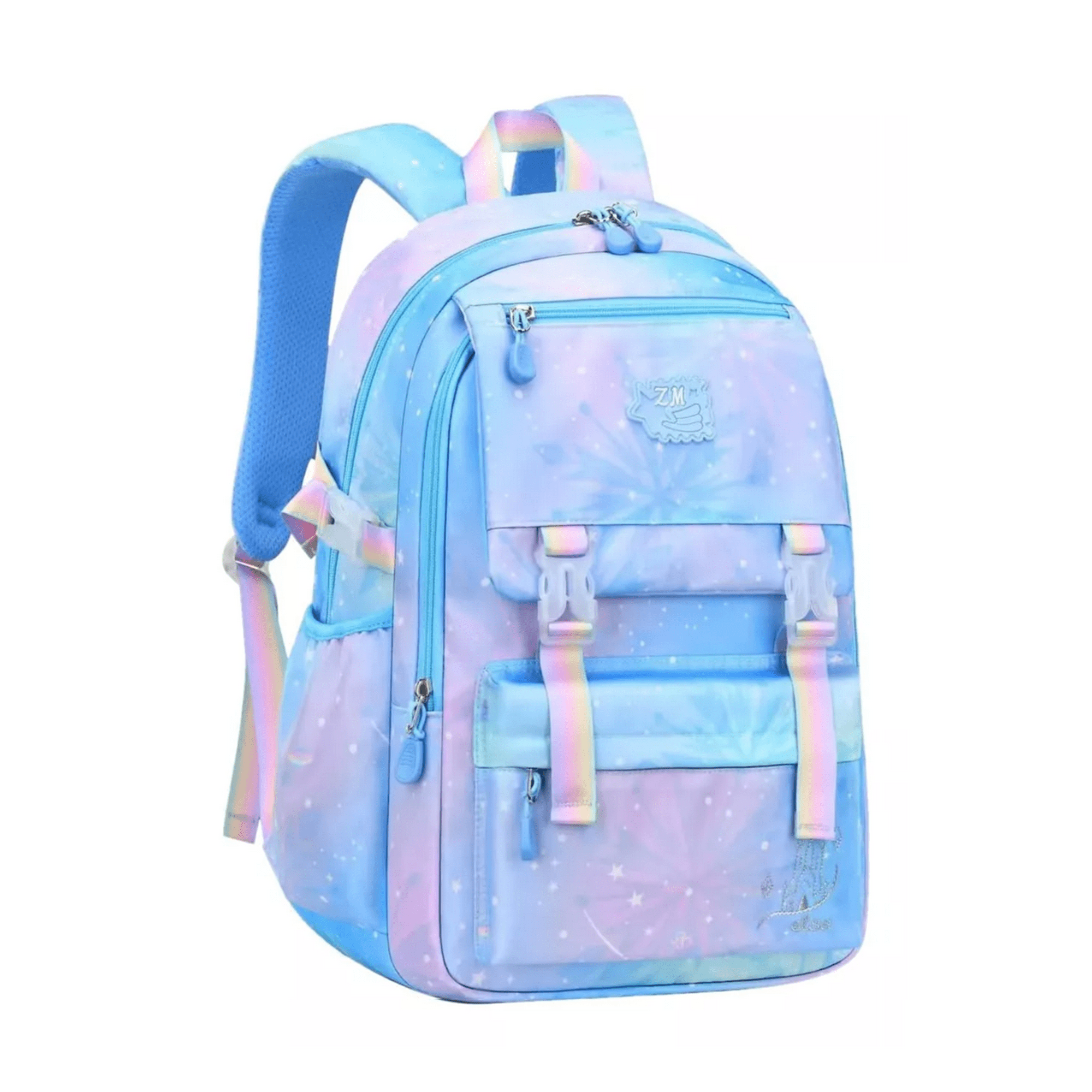 Mochila De Arcoíris Azul Cielo
