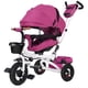 thumbnail image 1 of Triciclo Reversible Plegable Morado Con Accesorios Lubabycas, 1 of 8