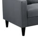 thumbnail image 3 of Sofa New Retro 3CG Felpa 00 Gris, 3 of 6