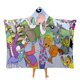 thumbnail image 1 of Doug Manta Capa con Capucha Anti-Bolitas, Manta de Lana Ártica Suave, Manta Portátil de Felpa Ligera y Lujosa, Poncho para Siesta en Casa y Oficina, 100*130cm, 1 of 6