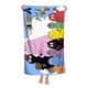 thumbnail image 3 of Barbapapa Toalla de playa de secado rápido con diseño temático, regalo para mujeres y niñas, ideal para cumpleaños, fans, amantes de la música, uso en la playa o al aire libre, 78 × 180 cm, 3 of 6